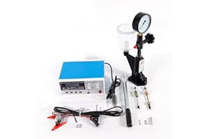 YYANLAK Einspritzdüse Prüfgeräte, 600 Bar 0 To 8000 Psi S60h, Diesel Einspritzdüsen PrüFgerät Injektor Tester, Mit Doppelter Skalierung, Für Einstellen Des Einspritzdüsendrucks