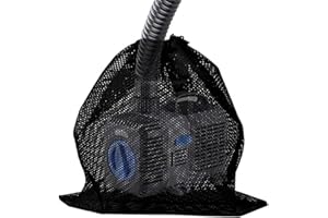 Sac de Barrière de Pompe Sac de Filtre de Filtre de Maille de Sac de Filtre de Maille pour Aquarium/Jardin/étang