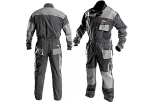 NEO TOOLS Arbeitsoverall Profi Arbeitsjacke Latzhose Overall Arbeitskleidung