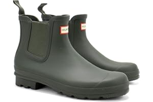 HUNTER Womens Original Chelsea Wellies Boots Natural