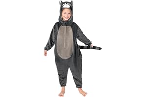 OLAOLA Combinaison Pyjama Garçons Filles Animaux Costume Unisexe Enfant Onesie Carnaval Halloween Cosplay Deguisement Kigurumi Pyjamas Fête Vêtements de Nuit