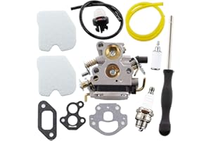 REEMO MCHNIC Carburateur avec Tournevis de Réglag Filtre à Air pour Husqvarna 235 235E 236 236E 240 240E C1T-W33 4 Zama Tronçonneuse Remplace 574719402 545072601