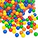 Produktbild LittleTom 3000 Bällebadbälle Ø 7cm Bälle-Set für Bällebad Bunte Spielbälle Kinder-Bälle für Bällebad-Pool Plastikbälle Babybälle | 5 gemischte Farben Gelb Rot Blau Grün Orange | geprüfte Qualität
