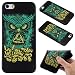 Produktbild Nancen Case Apple iPhone 5 / 5S / SE (4 Zoll) Gemaltes Muster Handy Hülle . Weich TPU Silikon Case