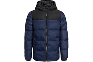 Jack & Jones Junior Boy's Jjetoby Puffer Hood Sn Jnr Buffer Jacket
