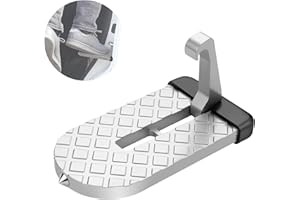 MAGIC SELECT Marchepied de Porte de Voiture, Pédale de Porte de Véhicule Pliable, Antidérapant pour Atteindre Le Plafond, avec Marteau de Sécurité d'urgence. pour Voitures, Caravanes et Camions.