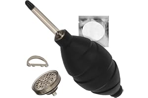 INDOVIS Blower Extra strong with dust filter Dust cleaner Air Blower suitable for camera, lenses, sensor, keyboard, smartphone by JJC