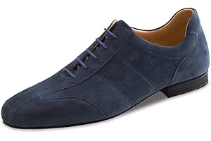 Werner Kern Uomini Scarpe da Ballo 28045 - Scamosciata Nero - 1.5 cm Micro-Heel