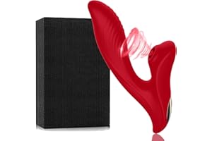 MOGUUEAO Masajeador eléctrico,Ŝạtisfyęr ʂùcciønadør pro 5 Ṿiḇrāḑòrádòr Mùjêr,Ŝạtisfayęr Femènịnô verdạderô, 10 modos Masaje para todo el cuerpo 100% impermeable,alivia el dolor muscular