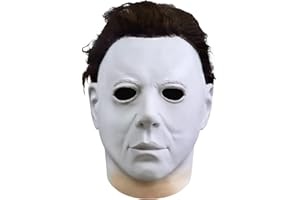 Orgoue Michael Myers Mask, 1978 Latex Micheal Face Masks for Adults Men Kids Scary Halloween Mask for Carnival Party