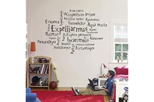 EDVOYNLM Harry Potter - Adhesivo decorativo para pared, diseño de Hogwarts de Harry Potter