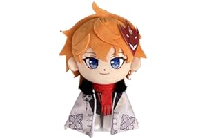 TOPLITHE Genshin Pluszowy, 20CM Anime Pluszowa Lalka Figurka Zabawkowa Miękkie Pluszaki Prezent Dla Fanów Uderzenia Urodziny Dzieci (Size : Childe Tartaglia)