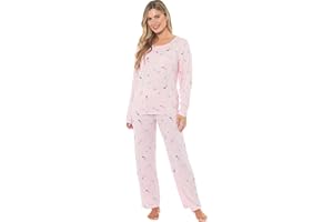 KATE MORGAN Ladies lightweight cosy pyjamas | Womens loungewear sets pjs | Nightwear Sleepwear for women