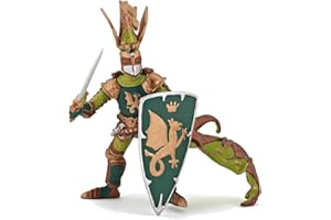 Papo -Figurine Peinte A La Main -Médiéval - Fantastique -Maître des armes cimier dragon-39922-À Collectionner-Pour Enfants - Filles et Garçons - A Partir de 3 Ans