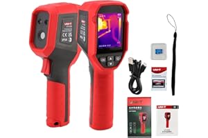 XEAST Infrarot Wärmebildkamera mit 120 x 90 IR-Auflösung, Infrarotkamera im Taschenformat mit Echtzeit-Thermografie, 2.4 Zoll Farbdisplay, -20 bis 400°C Temperaturbereich, Batterie im Lieferumfang Enthalten