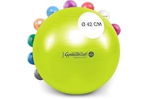 ‎PEZZI PEZZI Original Gymnastikball MAXAFE Ø 42 cm bis 75 cm Sitzball Gymnastik Sport Ball Büro Fitness Reha Therapie