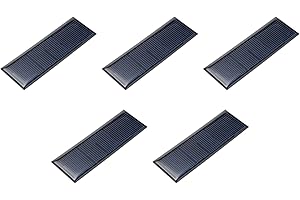 DMiotech 5 x 5 V 60 mA 90 mm x 30 mm Mini Solar Cell for DIY Power Project