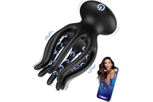 TAGNAFF Masturbadors Masculinos Vibradores para Hombres Juguetes Sexuales, 10 modos de Vibración Vibrador de Pene Clítoris Juguetes Eróticos para Hombre Sexuales