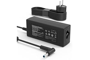 LIUDLIAE 45W Chargeur Ordinateur Portable pour HP Elitebook 840 850 Probook 440 450 G3 G4 G5 G6 G7 G8 Pavilion x360 11 13 15 17 Stream 11 14 Envy/Spectre X360 13 15 Notebook Alimentation Adaptateur