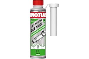 Motul - Nettoyant Pot Catalytique Essence - Additif Préventif pour Moteur Essence - Performance - Réduction Consommation et Émissions - Idéal Avant Contrôle Technique - Cat Converter Cleaner - 300 ML