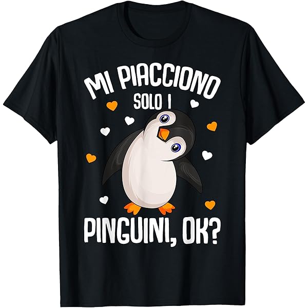 Maglietta Costume Pinguino Halloween | Divertente Design Per Adulti E Bambini | Unisex