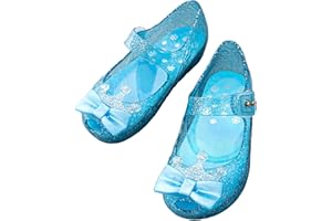 TYHTYM Mädchen Prinzessin Schuhe Cinderella Belle Prinzessin Schuhe Schneekönigin Schuhe Halloween Weihnachten Cosplay Party Verkleidung Schuhe für Mädchen