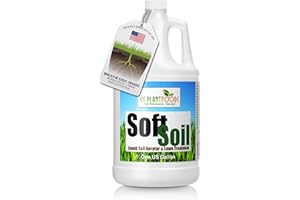 GS Plant Foods Soft Soil, Liquid Aerator & Lawn Treatment, Liquid Plant Food Aerator for Any Grass Type, Compact Soils, Standing Water, Poor Drainage