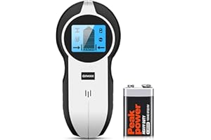 FOLAI Stud Finder Wall Scanner - 5 in 1 Stud Detector Detector Beam Finders Wall Detector Sensor Center Finding with LCD Display for Wood AC Wire Metal Studs Cable Joist Detection-TH260B