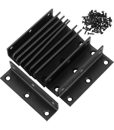 Aexit 200 Mmx180 Mm L Forme En Métal à Angle Droit étagère Pliante Support De Fixation 619J856