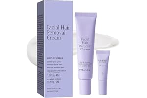 TMYIOYC ANGEL SILK Facial Hair Removal Cream, Gentle Formula, Safe for Sensitive Skin, Effective Quick Hair Removal, Face & Lip Area, 1Pack