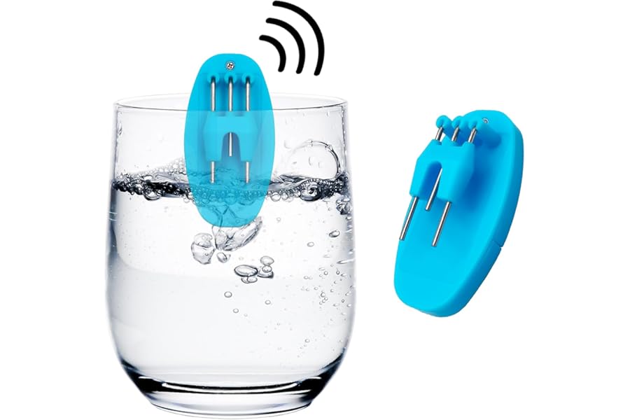 MAUJOY Liquid Level Indicator with Loud Audible Alarm to Signal Cup Mug Full for Blind or Visually Impaired,Cup & Mug Pouring Level Detector Beeper for Hot or Cold Drinks