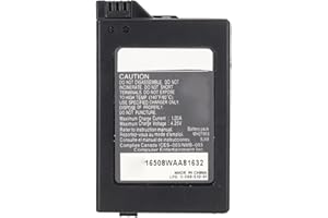 ELPRICO 1200mAh 3.6V Rechargeable Battery Pack for PSP 2000 3000 Lite Slim, Safe and Durable with Overcharge Protection, Strictly Tested