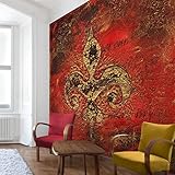 Tapete mühelos und schnell ankleben - Nur die Wand einkleistern, ganz einfach trockene Tapeten-Bahnen auf Stoß an die Wand bringen