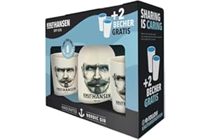 Generic Knut Hansen Dry Gin + 2 Becher Geschenkpackung