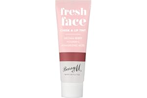Barry M Cosmetici Fresco Viso Guancia E Labbro Tinta Raggiante Pelle Rugiada Con Formula Miscelabile Ombra, Rosa Profonda, 1 Conteggio