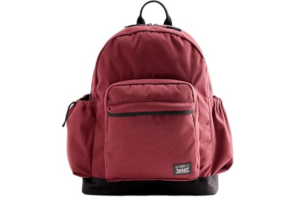 Levi's Män Damen Mission Bay Pack väskor, Oxblood Red, Os