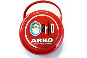 THE SHAVE FACTORY TSF Shaving Set of Arko Shaving Soap in Bowl and 20 Styptic Matches
