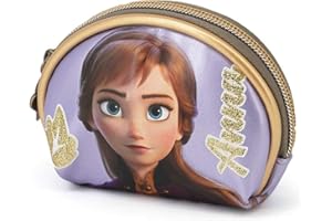Disney La Reine des Neiges 2 (Frozen 2) Element-Porte-monnaie Ovale, Mauve