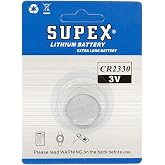 SUPEX 2330 3V Lityum D&uuml;ğme Pil TEKLİ KART