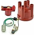 Replacement Points and Condenser set with Rotor arm & Distributor Cap for Bosch Distributors
