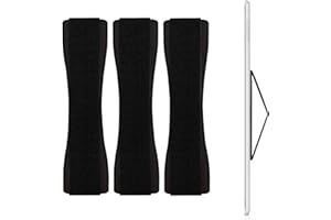 ‎KWMOBILE kwmobile 3X Tablet Fingerhalter Griff Halter - Selbstklebende Tablet PC Fingerhalterung kompatibel mit iPad Samsung Sony Tablets - Schwarz