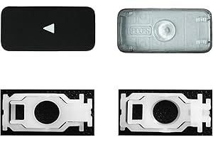 CTBDZ Touches de rechange pour Mac Book Pro A2141 A2251 A2289 A2179 A2337 A2338 A2442 A2485 A2681(M1 M2) (gauche)