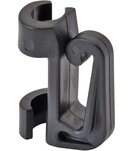 Isolatori Per Pali A T - 10 Pezzi Neri Per Recinzioni Con Filo, Corda O Nastro