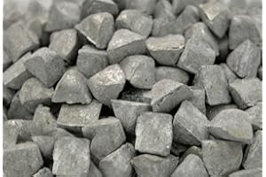 EVEK Zinco 250 gr Zn 99.99% elemento 30 puro metallo di alta qualità piramica zinco grezzo