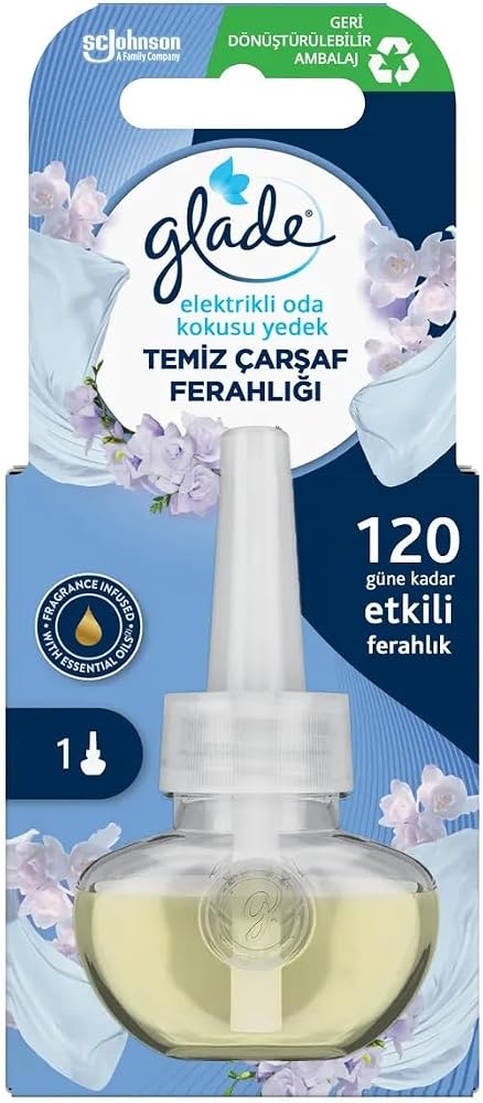 Glade Elektrikli Oda Kokusu Yedek, Temiz Çarşaf Ferahlığı