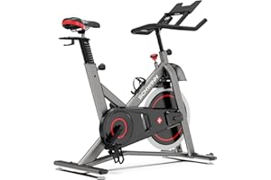 SCHWINN FITNESS Schwinn Indoor Cycling Series – Quiet resistance, SPD pedals, app compatible no subscription required