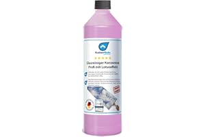 ‎KAISERREIN PROFESSIONAL KaiserRein Glasreiniger Konzentrat mit Lotuseffekt 1L unser Profi Fenster-Reiniger I Fenstersauger geeignet I streifenfrei für Glas Fenster und Spiegel
