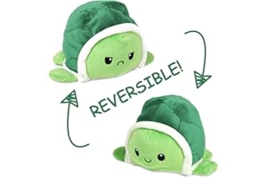 SHAFI Reversible Turtle Plush | All New Turtle Plushie Like the Famous Reversible Octopus Plush | Cute teddy Plushies for Stress Relief | Happy Sad Toy | Mood Toy Plush