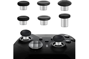 DONOONIS 6 en 1 Joysticks xbox,palette manette xbox elite series 2,manette elite serie 2,Swap Thumbsticks Caps Grips Analog Stick Grips pour Xbox One Elite Controller Joysticks