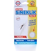 Boss Tape Cırt Cırtlı Tek Par&ccedil;a Pencere Sineklik Filesi 400 g, 75 cm x 125 cm, Beyaz